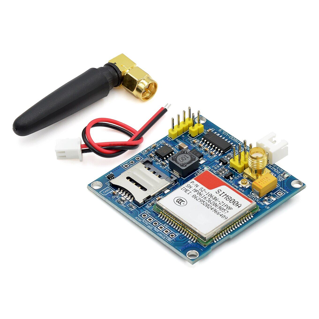 Sim800a kit wireless extension module gsm gprs stm32 board antenna tested worldwide store more than 900a