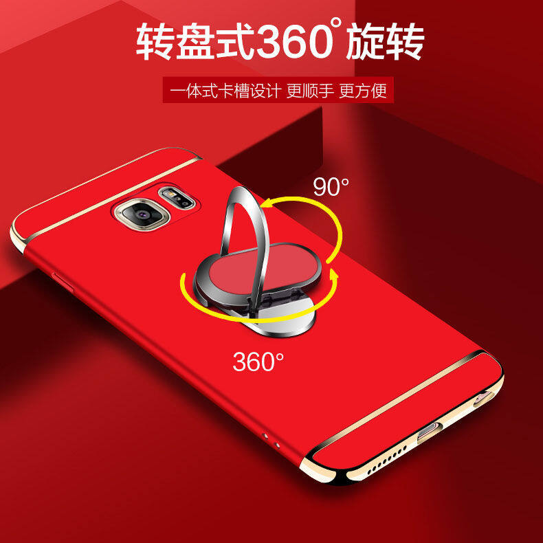 LANLIN For Samsung Galaxy Note 9 / Note 8 / Note 5 Phone Case Ultra Thin Matte Hard PC Holder Casing For Samsung Note 9 Case With Free Ring Stand Holder & String