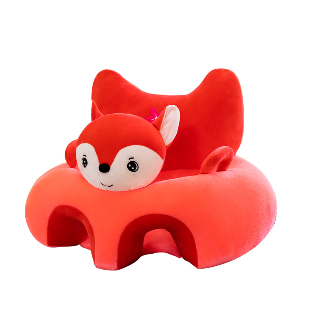 Cartoon Baby Sofa Cover Learning to Sit Seat Feeding Chair Case N/Cotton