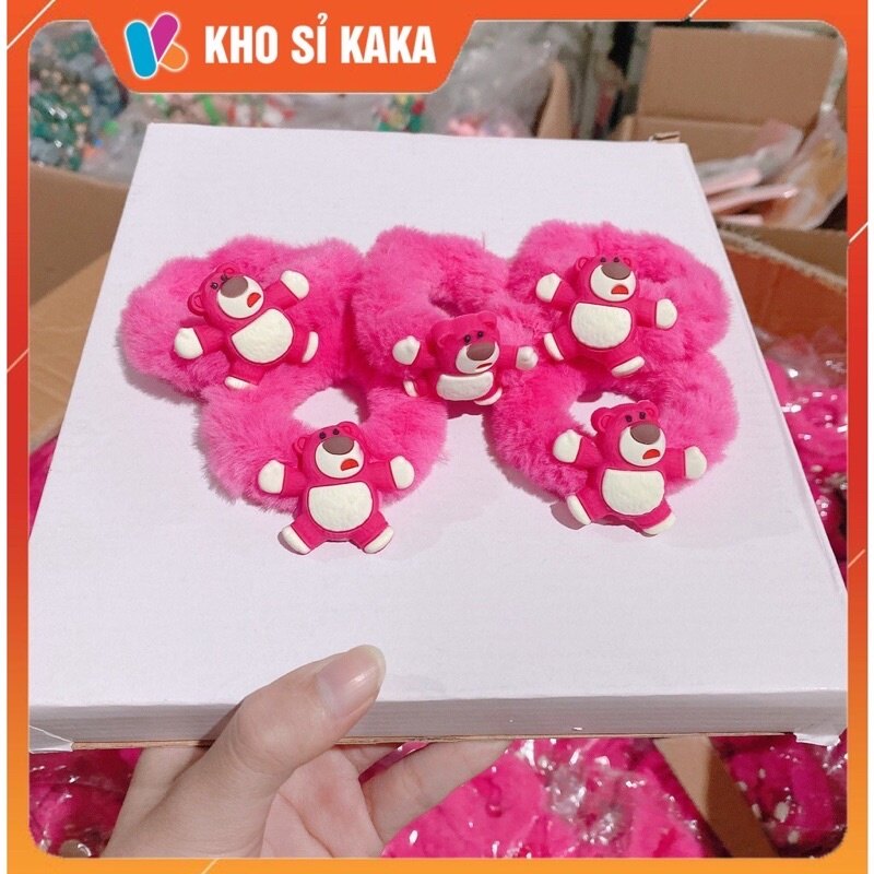 Dây buộc tóc lông gấu lotso