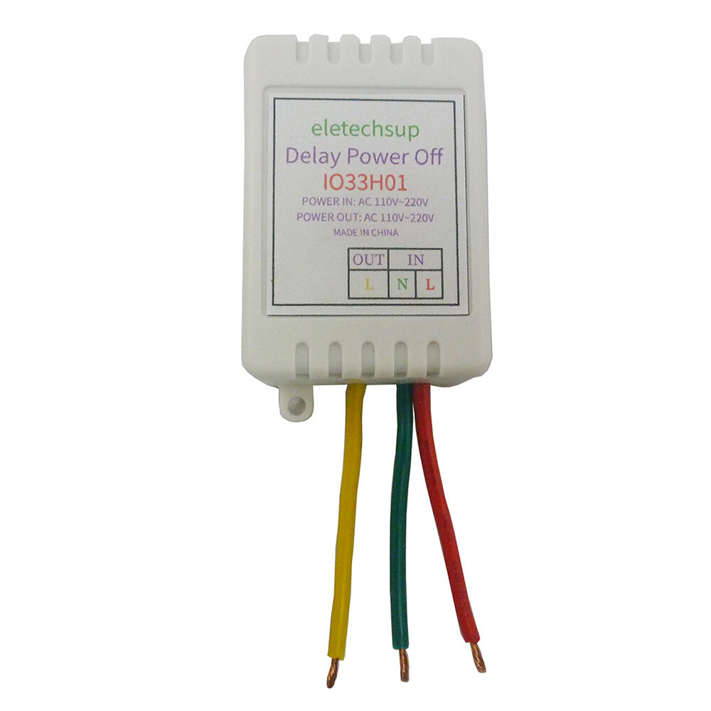 Langtu ac100v~220v delay timer timing switch relay adjustable timer delay turn off module timing relay time switch