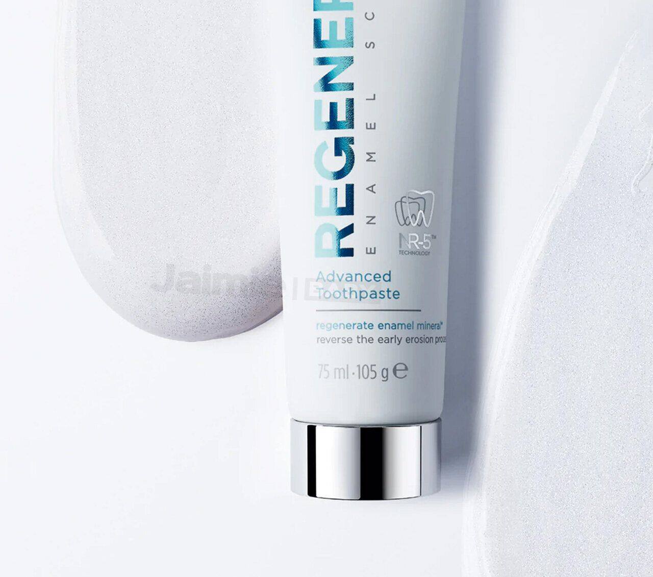 Regenerate Enamel Science Advanced toothpaste with NR-5™ technology regenerates enamel mineral