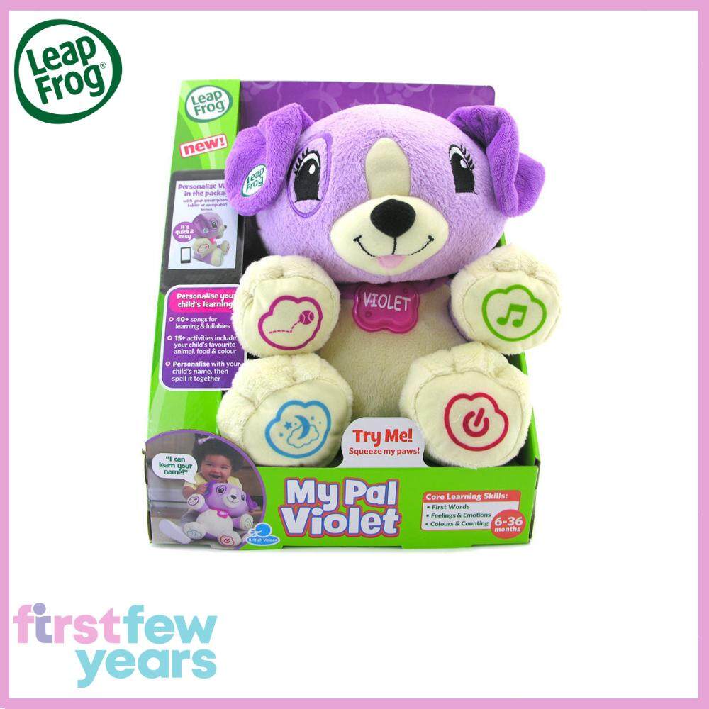 leapfrog teddy bear violet