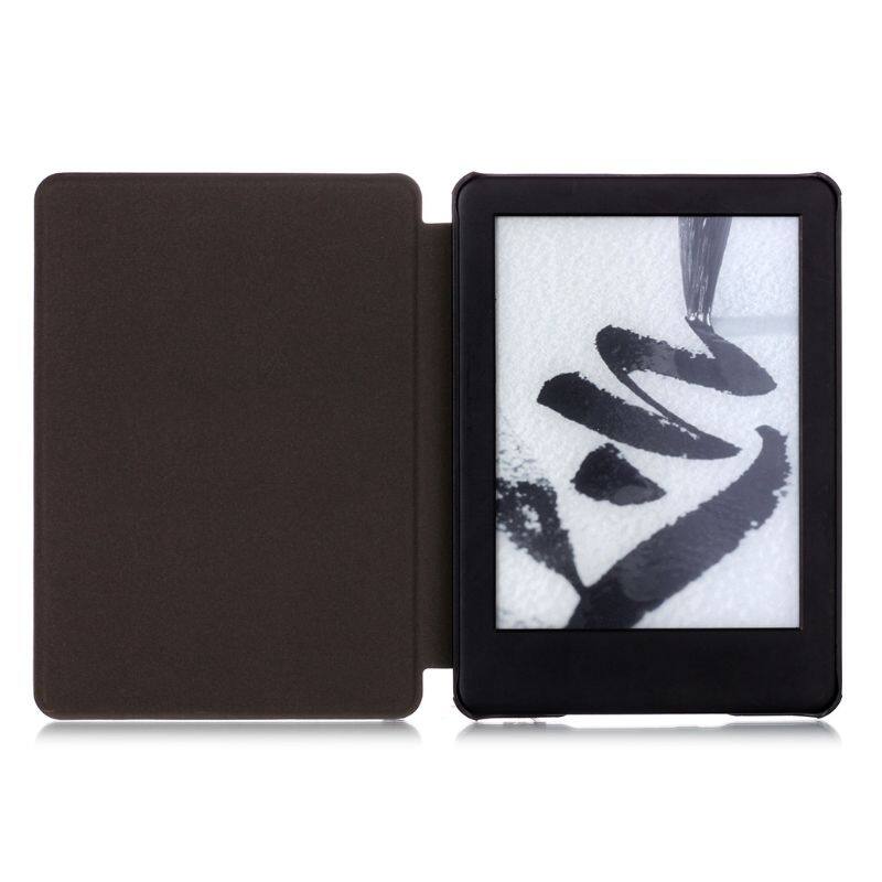 Cross Pattern Ultra-Thin E-book Case Magnetic PU Leather Flip Stand Protective Cover for Amazon All-New Kindle 10th Generation 2019 6"