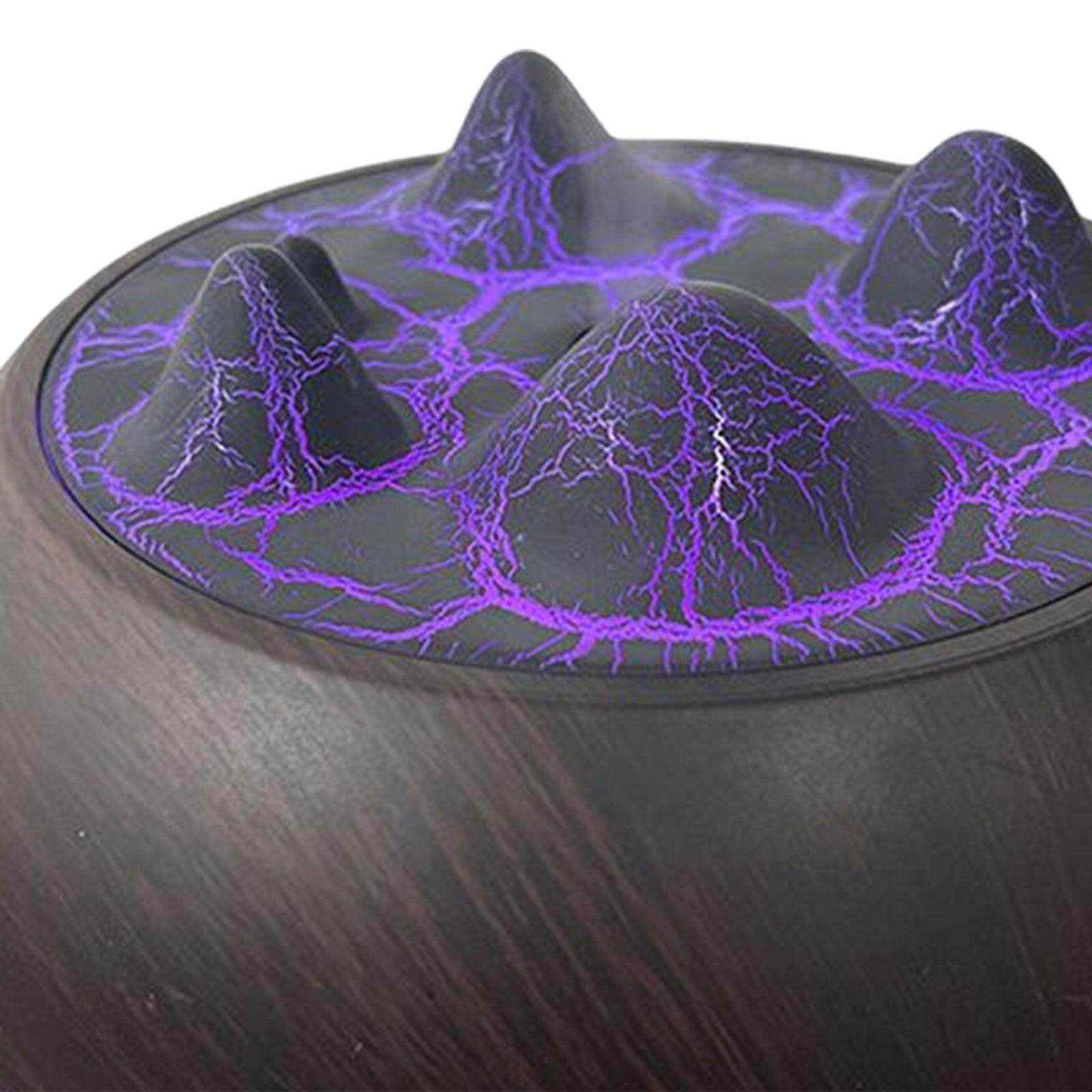 Moon Crystale Air Humidifier Essential Oil Diffuser LED Night Light for Bedroom Study Room