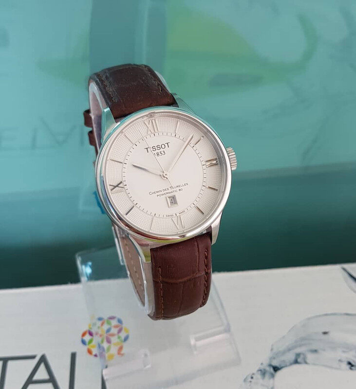 NEW FASHION FOR LADIES TISSOT_PRC_CHRONOGRAPH LEATHER STRAPS QUARTZ MOVEMENT WOMAN WRIST WATCH Malaysia