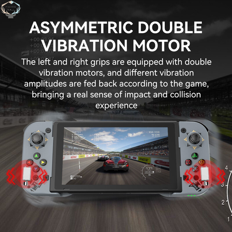 HK Mobile Phone Gamepad Bluetooth-compatible 5.0 Wireless Game Controller Retractable Joystick Compatible For Ios/android