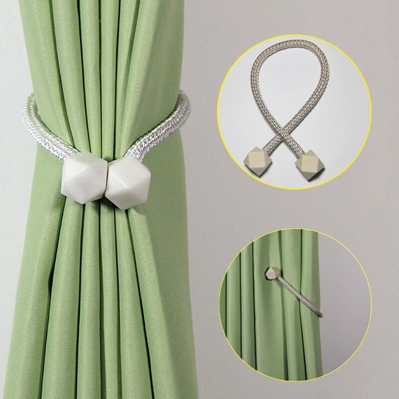 Curtains Bandages Buckle Creative Home Textile Curtain Strap Buckle Holder Window Decorative Accessories