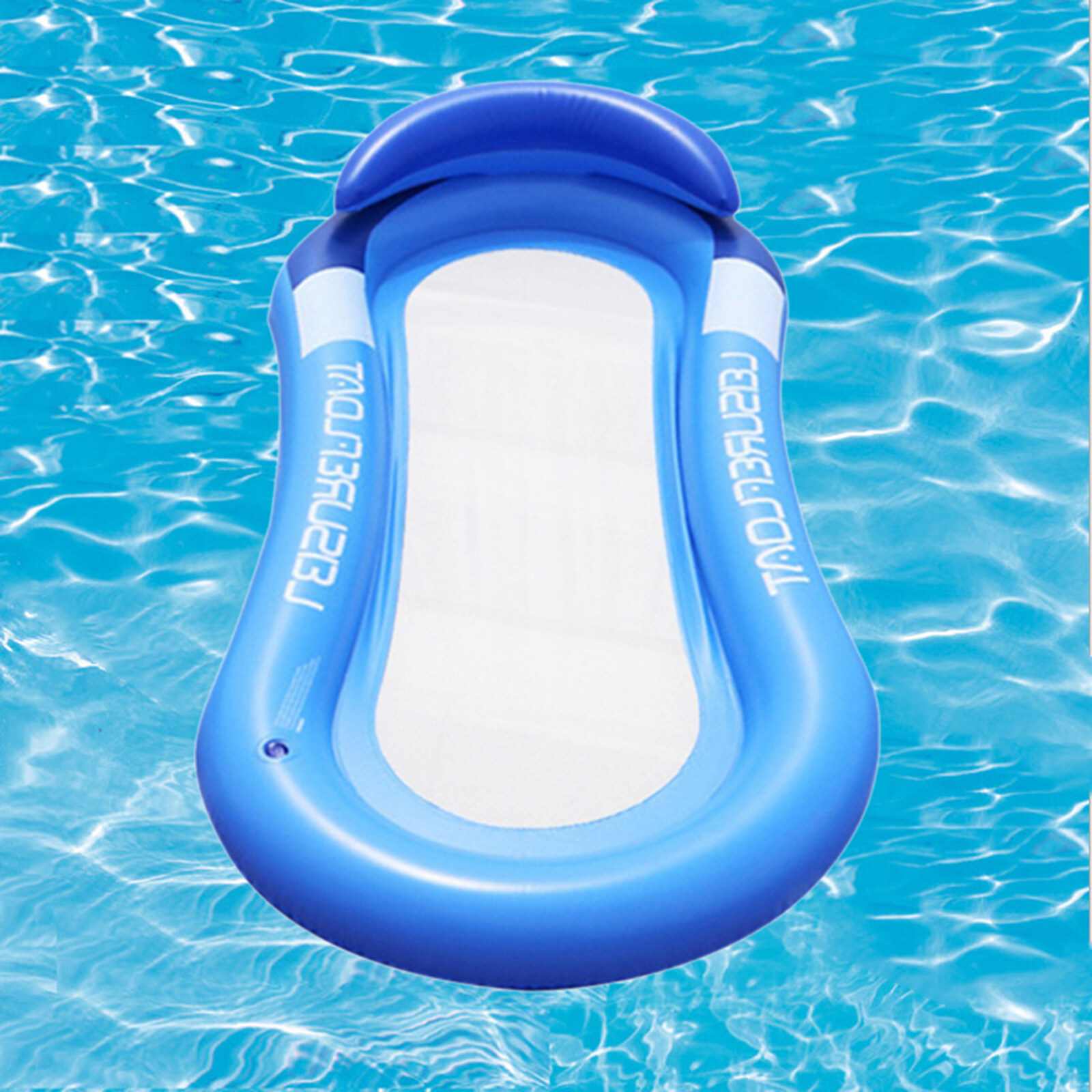 dolity inflatable pool float bed lilo water hammock swimming pool floats mesh floater for adults kid water lounge chair water bed sofa lazada singapore