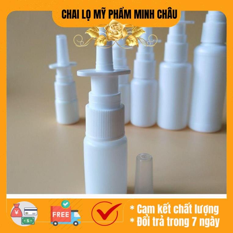 [Combo 3sp] Chai xịt mũi thẳng 10ml chiết dung dịch
