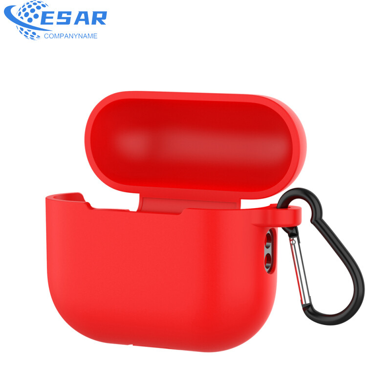 Ready Stock Silicone Cover Case Compatible For Airpods Pro 2 Bluetooth-compatible Headset (with Lanyard Carabiner)