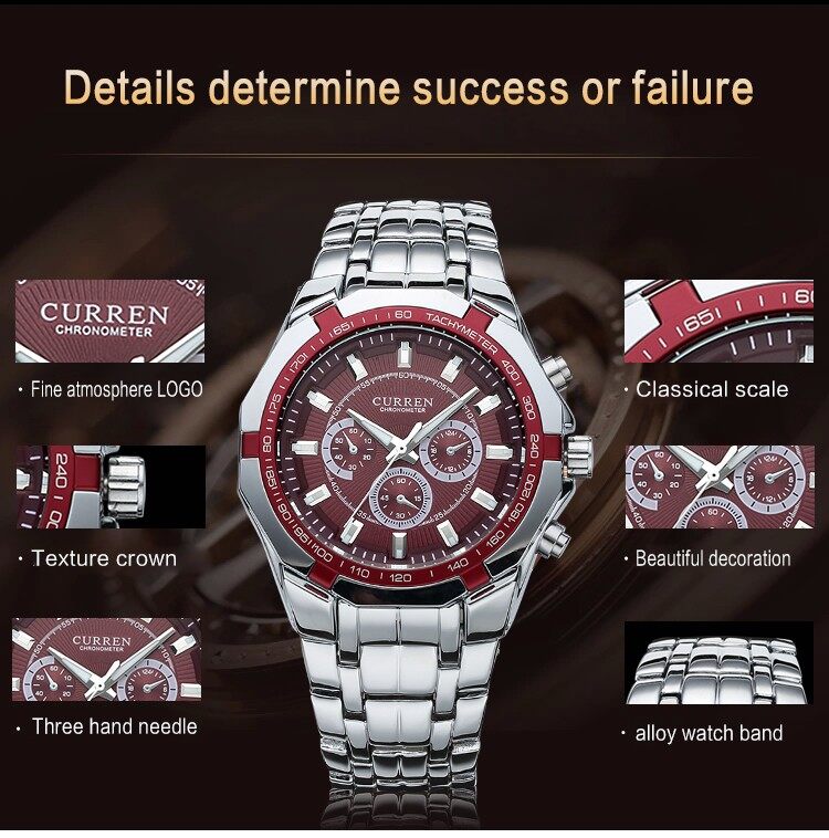 Đồng hồ nam Curren 8084
