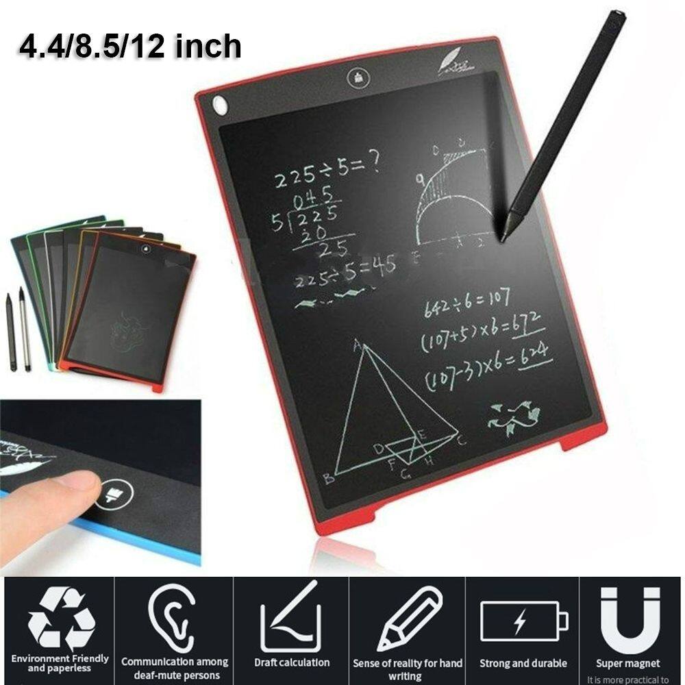 4.4/8.5/12 Inch Creative Electronic Digital LCD Writing Tablet Sketchpad Drawing Board Wordpad