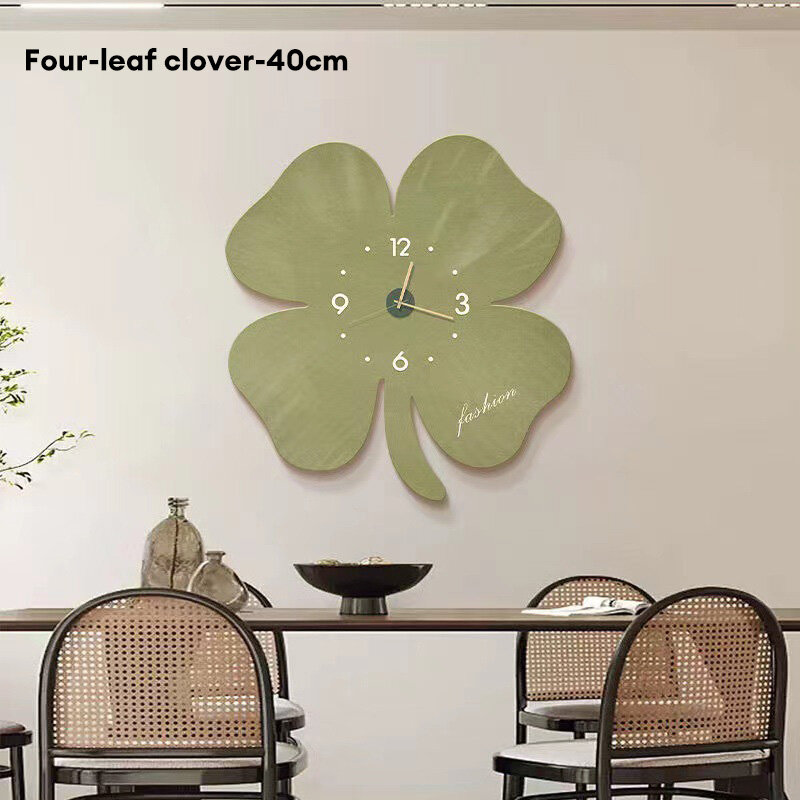 Factory wholesale wall clock restaurant simple creative fashion crystal porcelain clocks luxury restaurant quiet clock.
