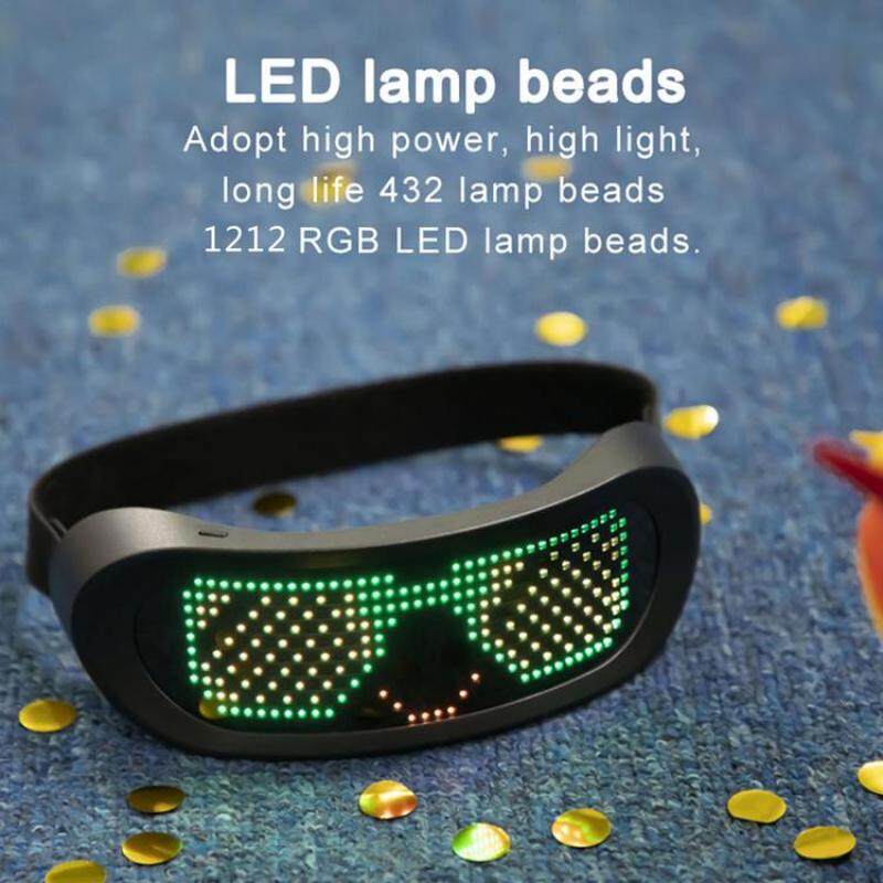 Giá bán [BXH SHOP] Kính LED Động Đủ Màu Kính Dạ Quang Cho Các Bữa Tiệc