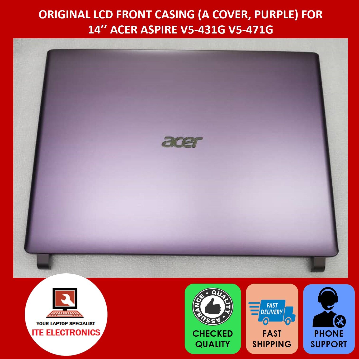 casing acer v5 471g