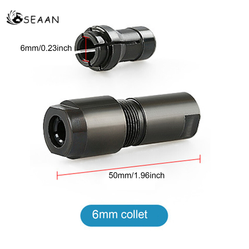6/3mm Angle Grinder Modified Adapter To Straight Grinder Chuck For 100-Type Angle Grinder M10 Thread Grinding,Polishing,Cutting