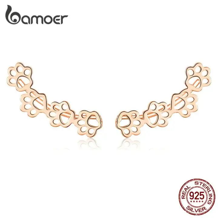 Bamoer Gratis Shpping Dua Warna 925 Perak Sterling Kaki Trail