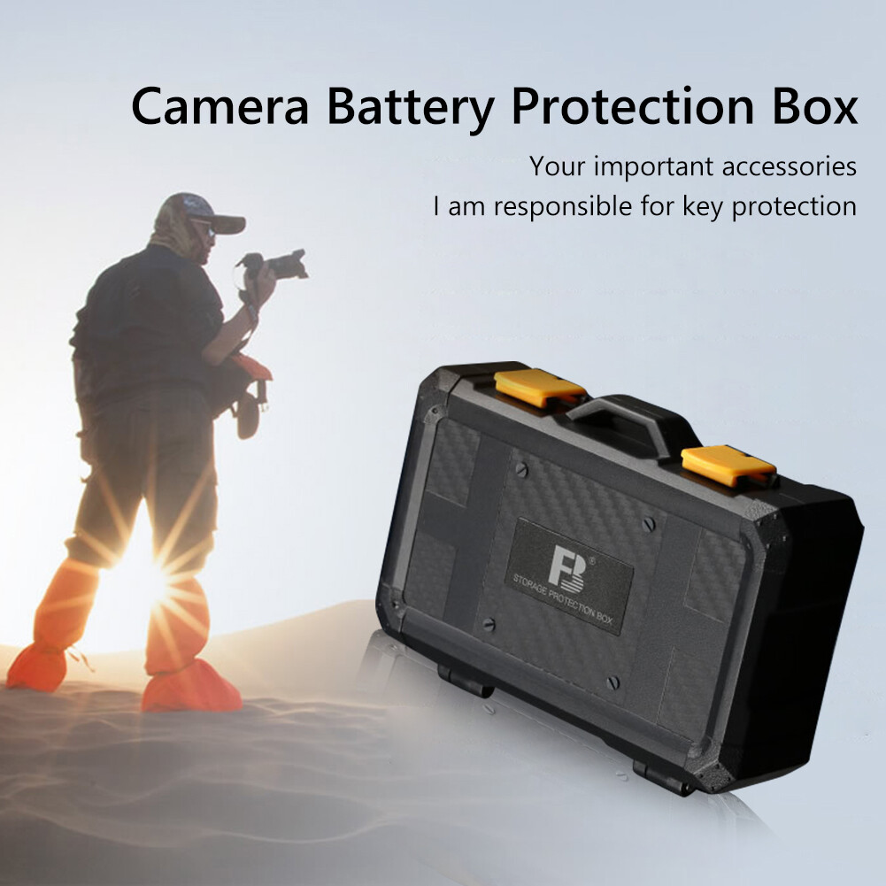 Hộp Bảo Vệ Pin Cho Máy Ảnh DSLR Hộp Đựng Thẻ Nhớ SD TF