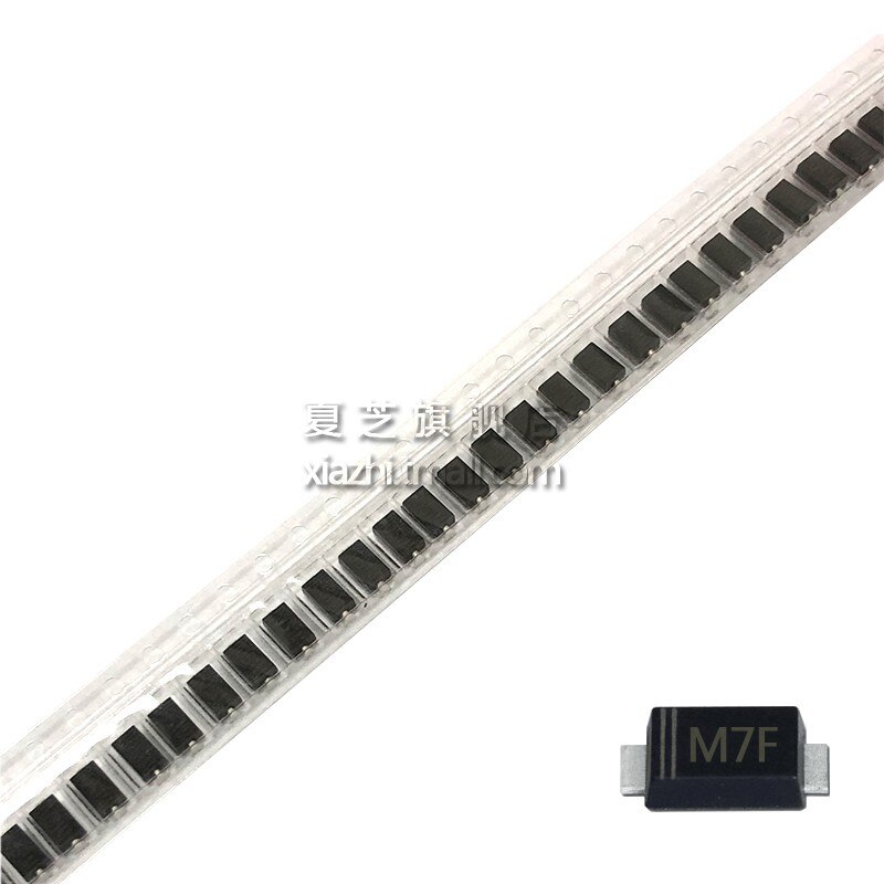 100pcs/lot Smd Smaf Rectifier Diode M7f Us1mf Es1jf Es2jf Rs1mf Schottky 4007 Thin Section