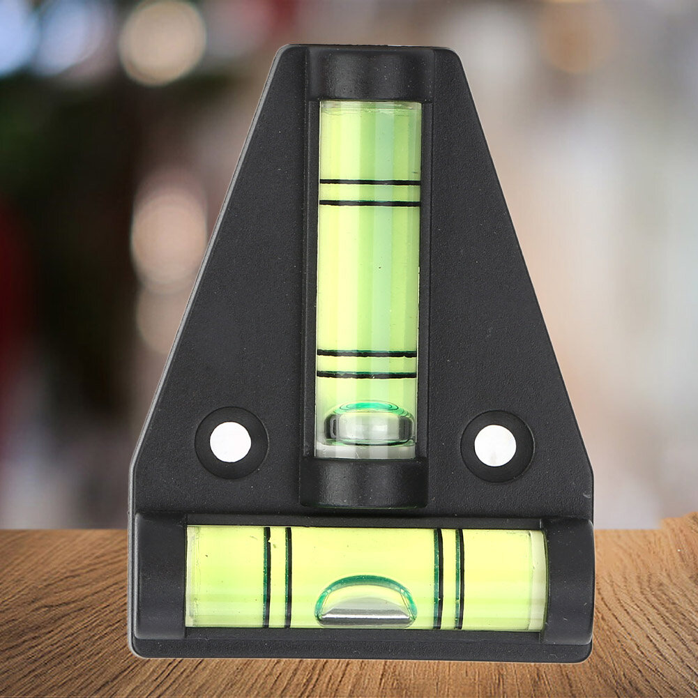 T Bubble Level ABS Portable T-shape Level Bubble for Workshop Device Measuring Tool