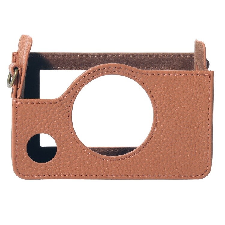 For FUJIFILM instax mini Evo Full Body Camera Leather Case Bag with Strap