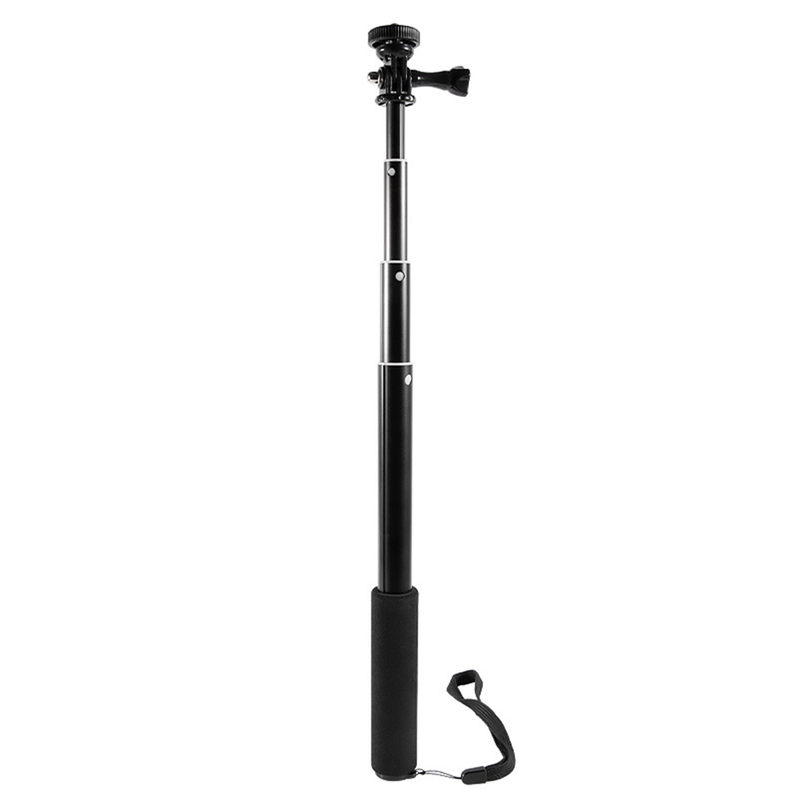 Selfie Stick Universal Anti-vibration Strong Bearing Capacity Stretchable Action Camera Extension Pole for GoPro Creative Phone Stabilizer