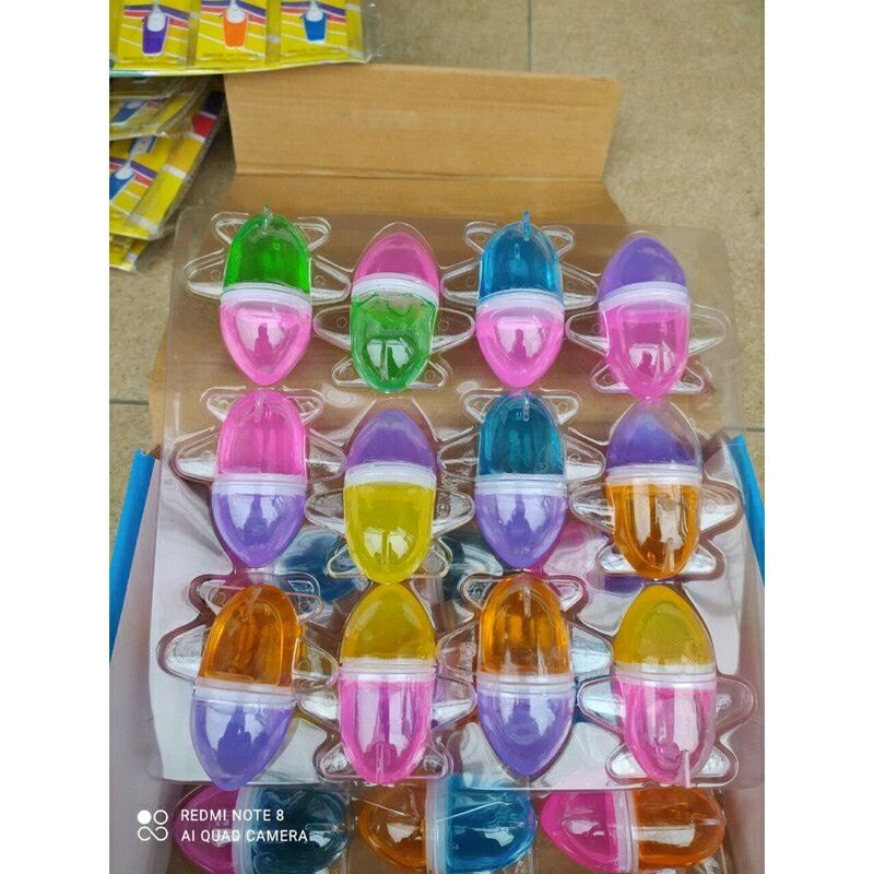Hộp 24 cái slime hình máy bay cực đẹp