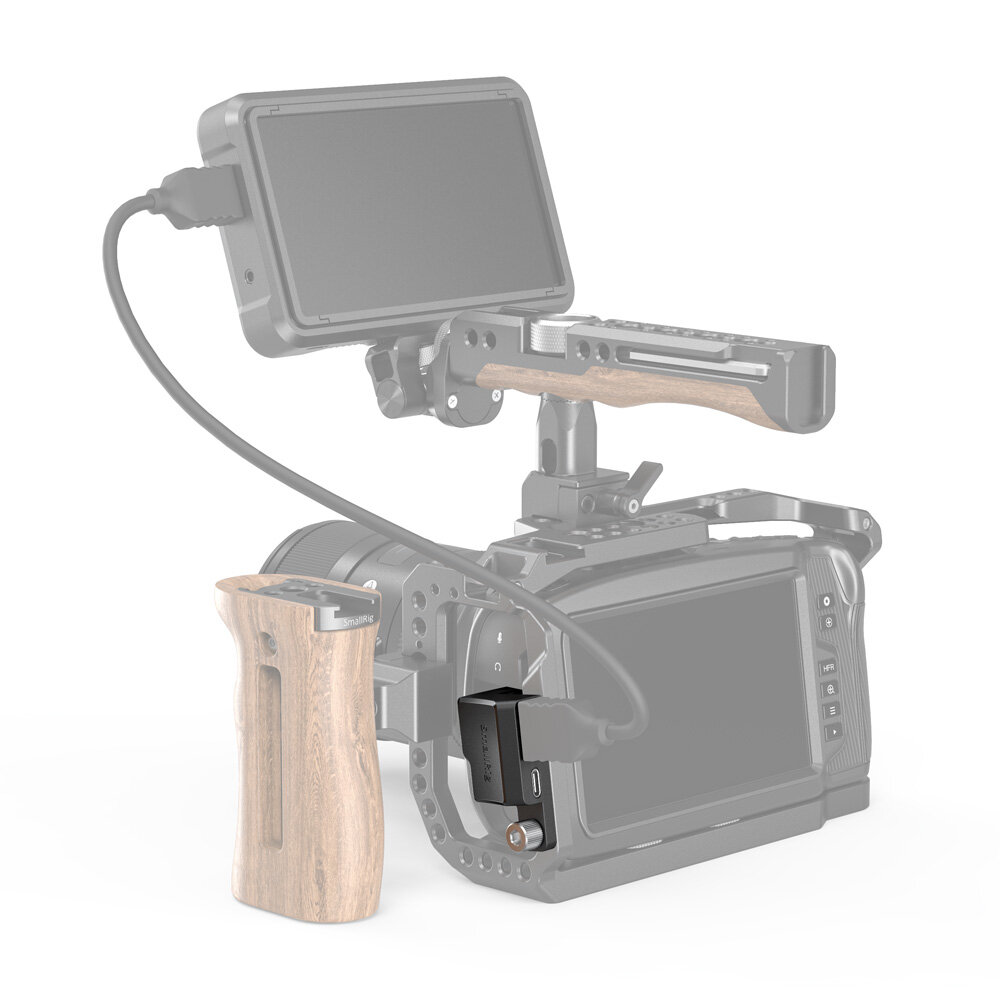 Bộ Chuyển Đổi Góc Phải SmallRig HDMI & Type-C Cho BMPCC 4K Khung Máy Ảnh AAA2700