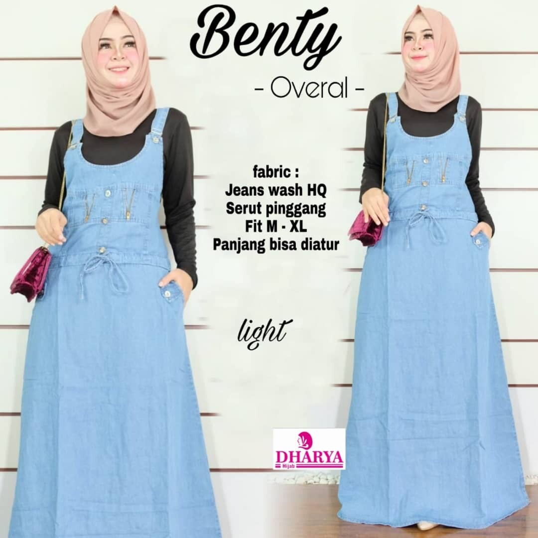 Overall best sale dress muslimah