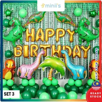 Green Jurassic Park Dinosaur Premium Kids Birthday Party