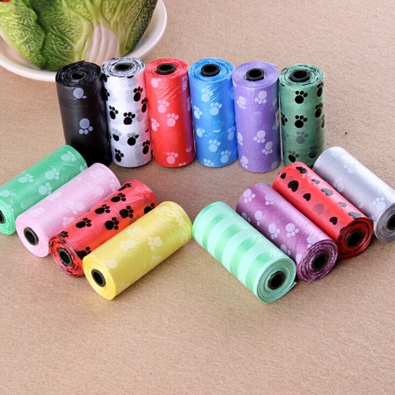 Eioce 2Rolls / 30 Cái Pet Dog Thải Sạch Poop Túi Pick Up Pooper Túi Pet Nguồn Cung Cấp