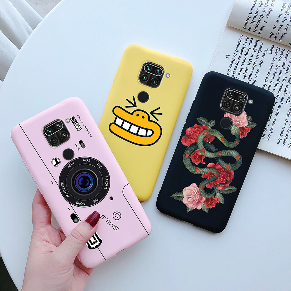 For Xiaomi Redmi Note 9 /Note 9 Pro/ Note 9S Case Cute Sunflower Back Cover Soft Silicone Phone Case