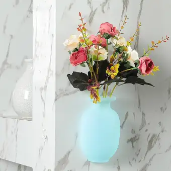 Buyinbulk Magic Silicone Sticky Flower Vase Stick On The Wall