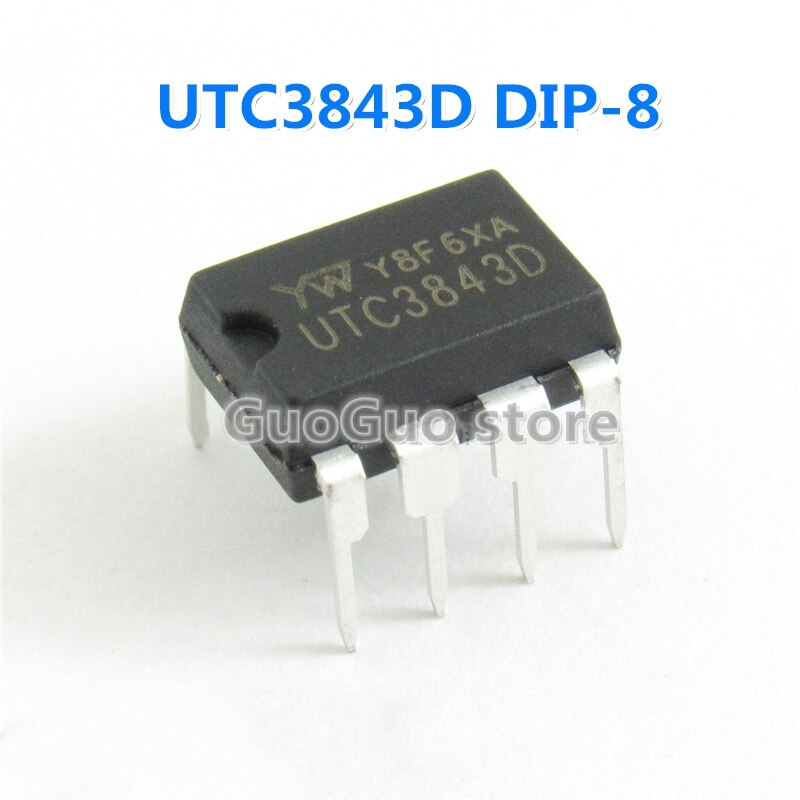 5ชิ้น UTC3843D DIP-8 3843D DIP8จัดการพลังงาน IC ใหม่เดิม | Lazada.co.th