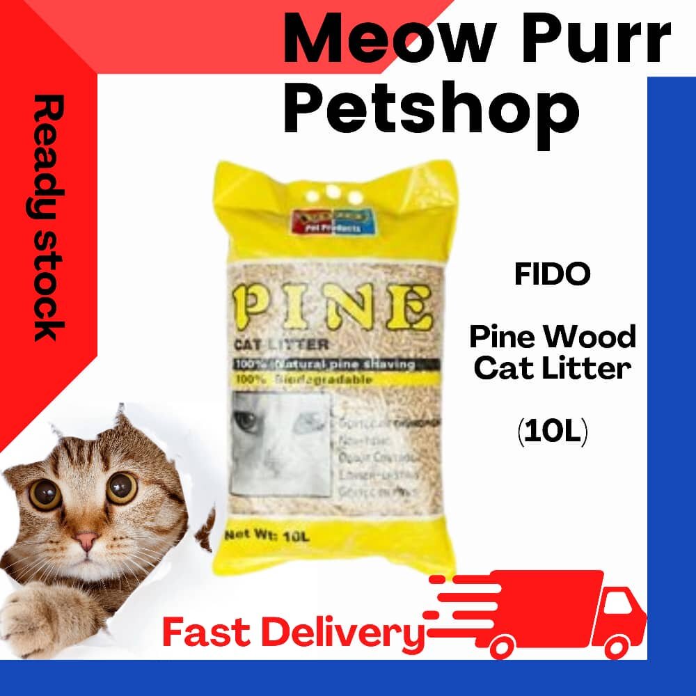 Fido pine wood cat litter hotsell