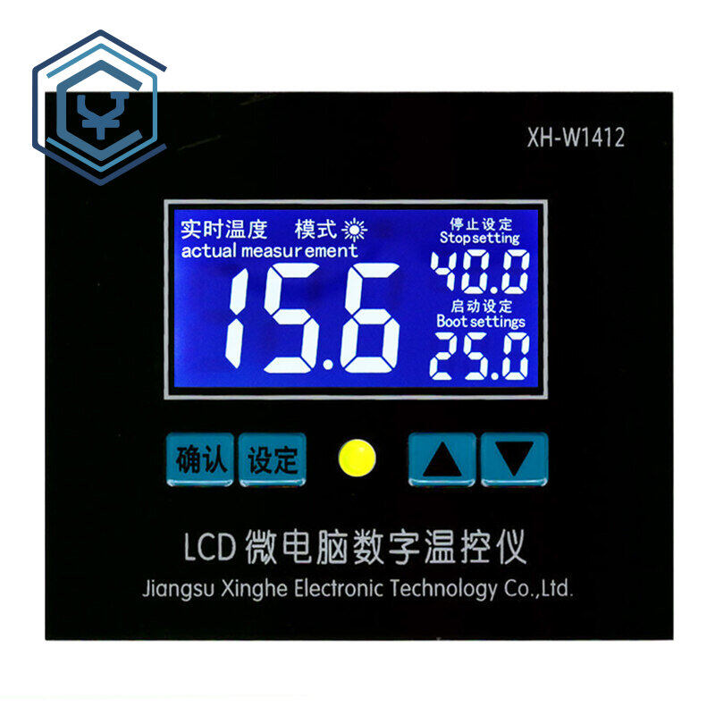 1PCS XH-W1412 Digital Display Thermostat Microcomputer Thermostat