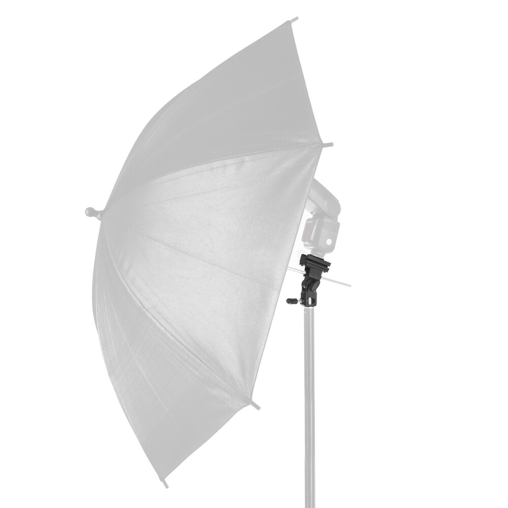 Godox Type B Flash Hot Shoe Umbrella Holder Mount Bracket for Speedlite
