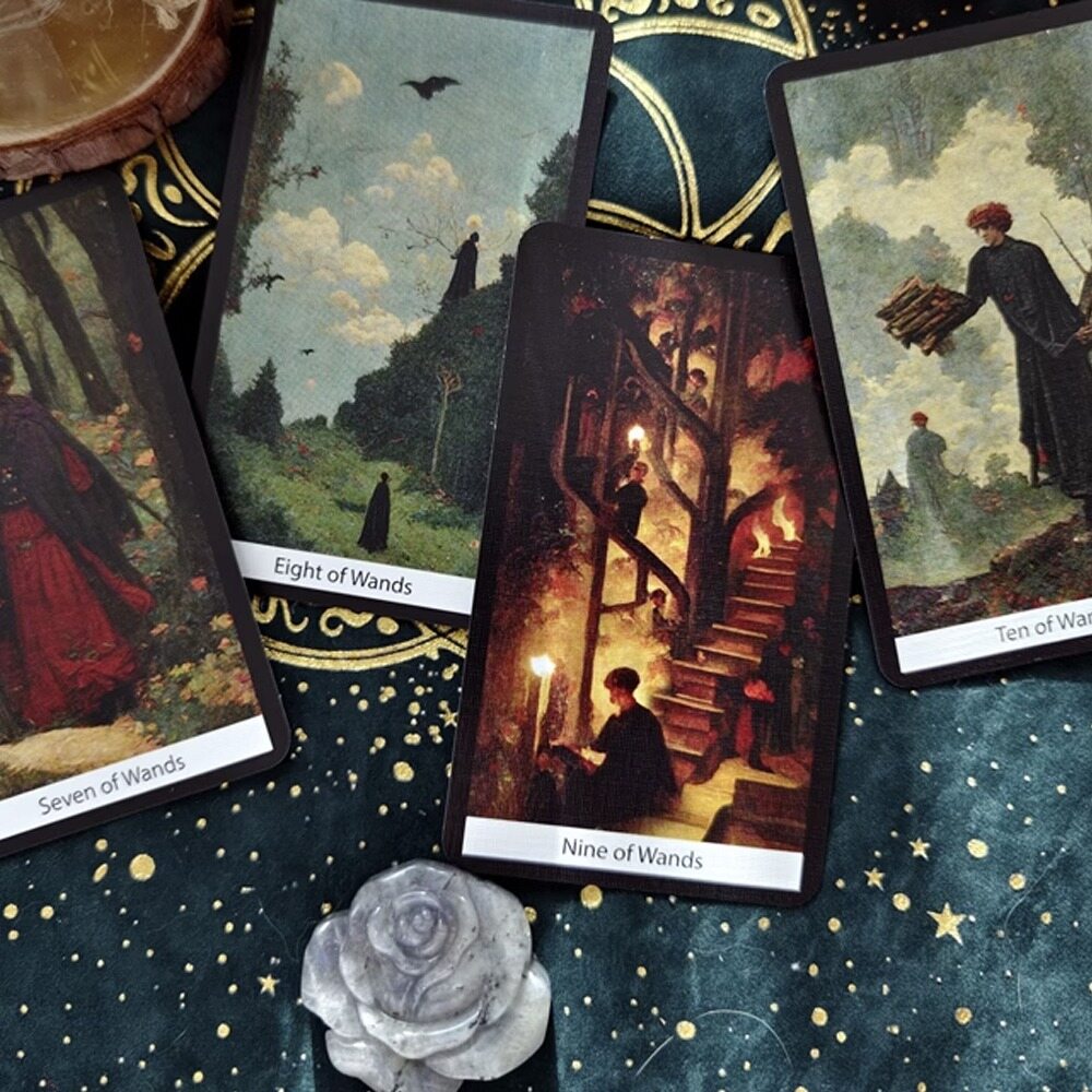 78 Pcs Soulless Tarot Dark Intuition Cards 12*7cm