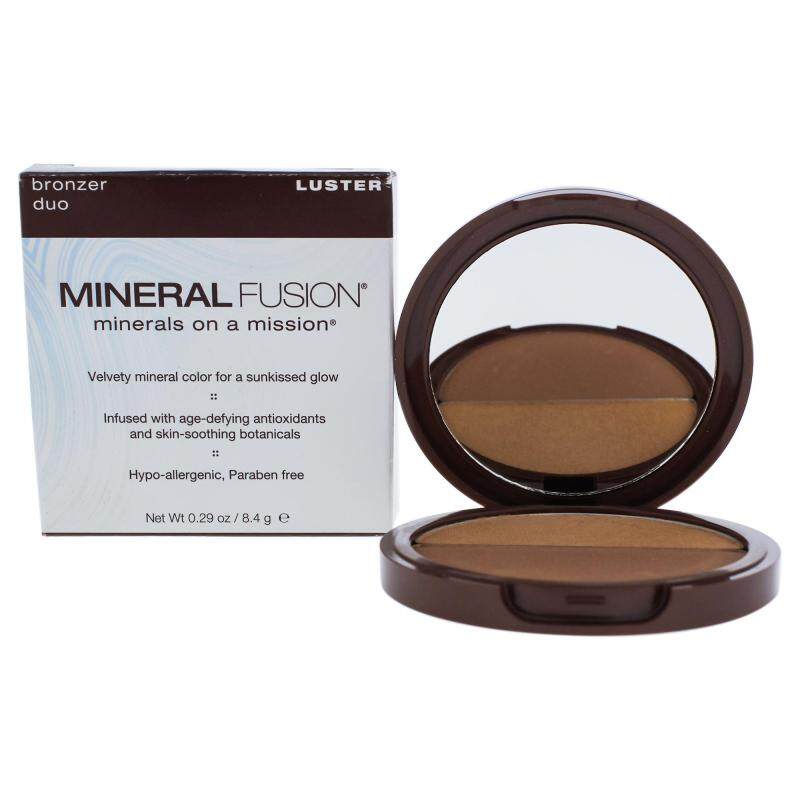 Buy Bronzer Duo - Luster by Mineral Fusion for Women - 0.29 oz Bronzer Singapore