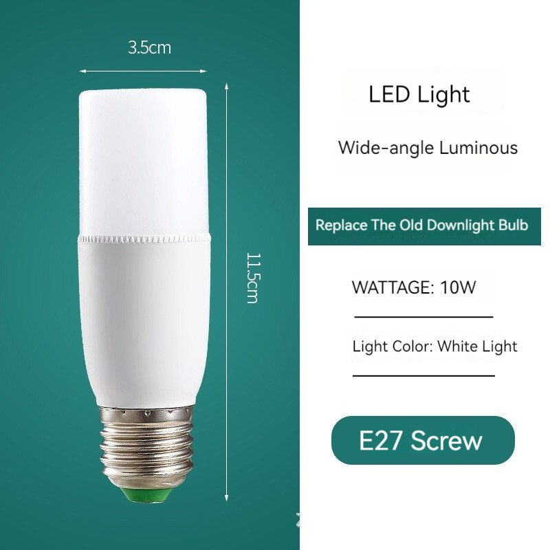 E27 led stick led bulb 5w 10w 15w 20w 220v 6500k 3000k light effect light bulb white lampu lighting home