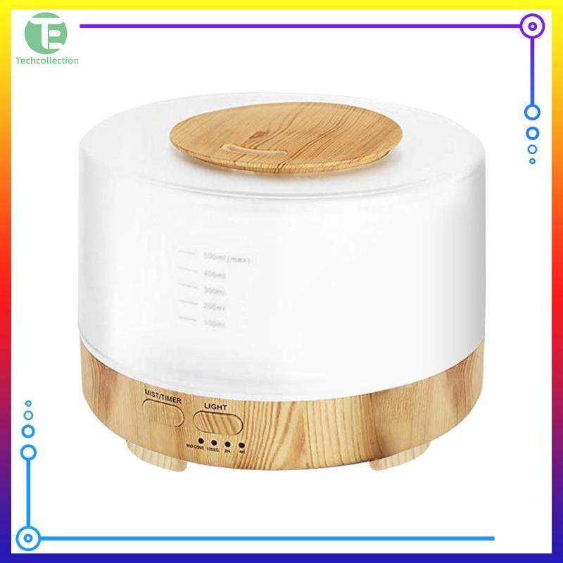 Air Humidifier Electric Wood Grain Aromatherapy Aroma Diffuser Mist Maker Refresher Humidification Singapore