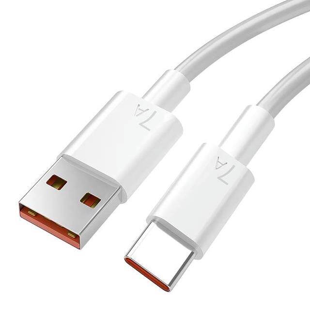 100w 7a usb type cfor xiaomioneplusmate 40 p50 p30proline data sync cablecharging cord