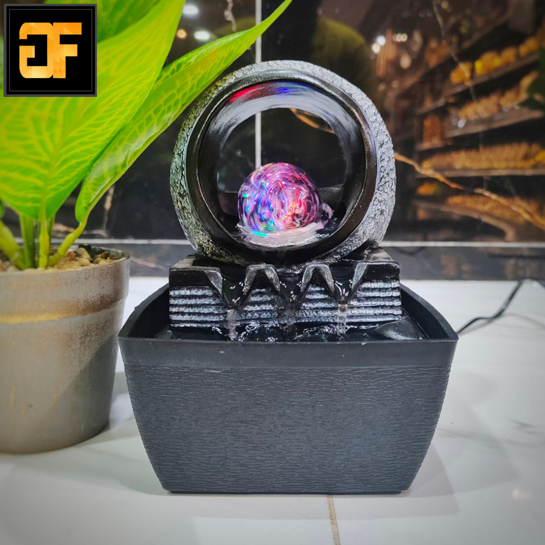 Indoor Water Fountain WATER FEATURE FENG SHUI HOME DECORATION/CODE 3693