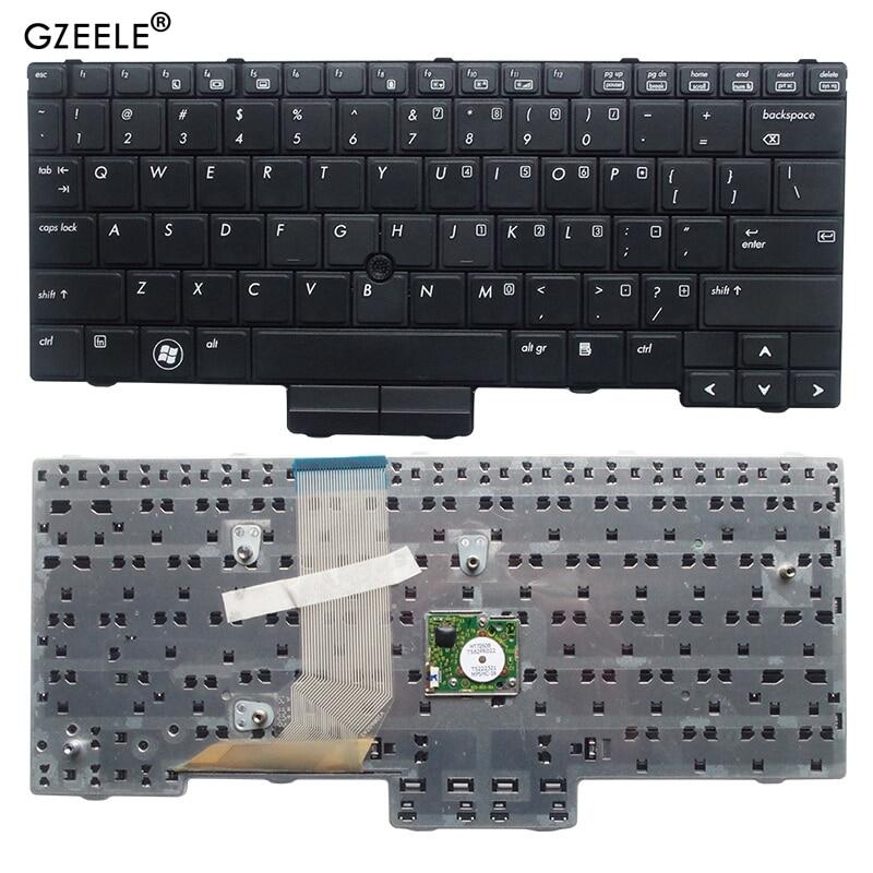 New us black keyboard for hp elitebook 2540 2540p 598790-001 v108602as1 pk1309c2a00 english version