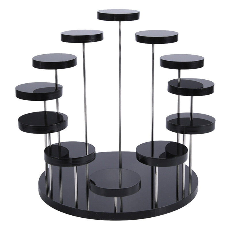 Blowing Cupcake Stand Acrylic Display Stand For jewelry Cake Dessert Rack Party Decor