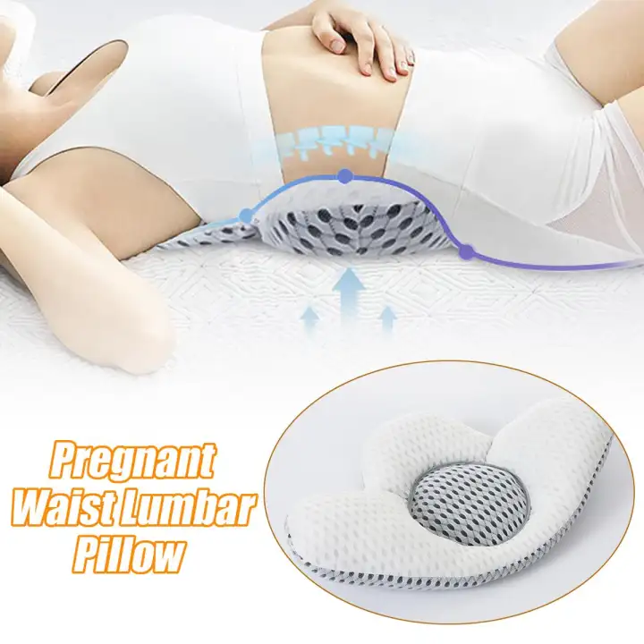 Pregnant Waist Lumbar Pillow Sleeping Support Maternity Cushion
