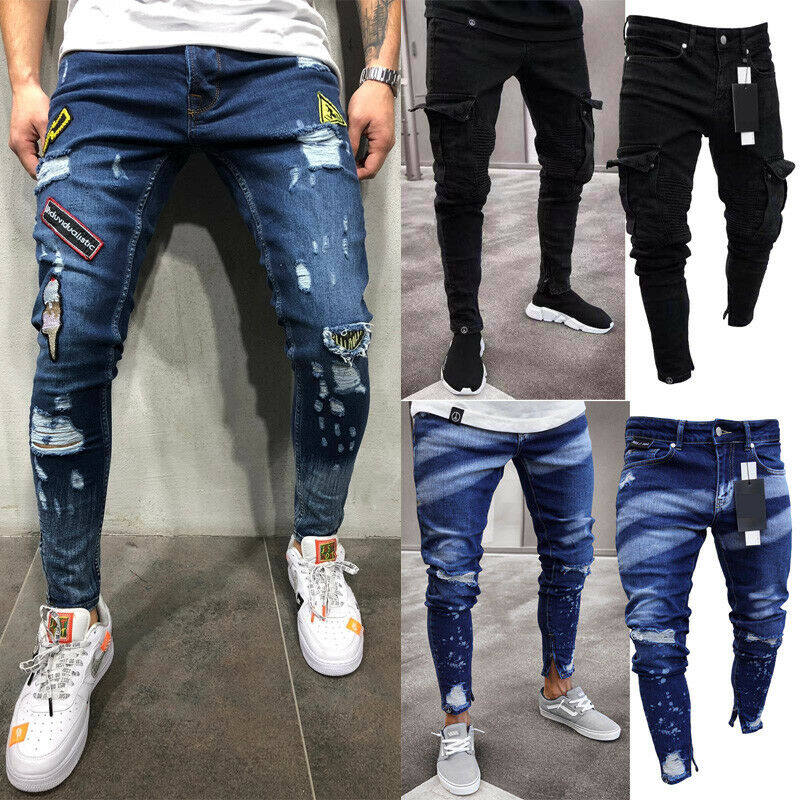 men stretchy jeans