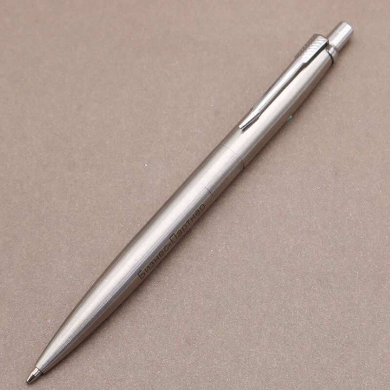 COD luxury qualitymetal Ballpoint Pen stainless steel color Press signature pen ball point pen Stationery Office Supplies new
