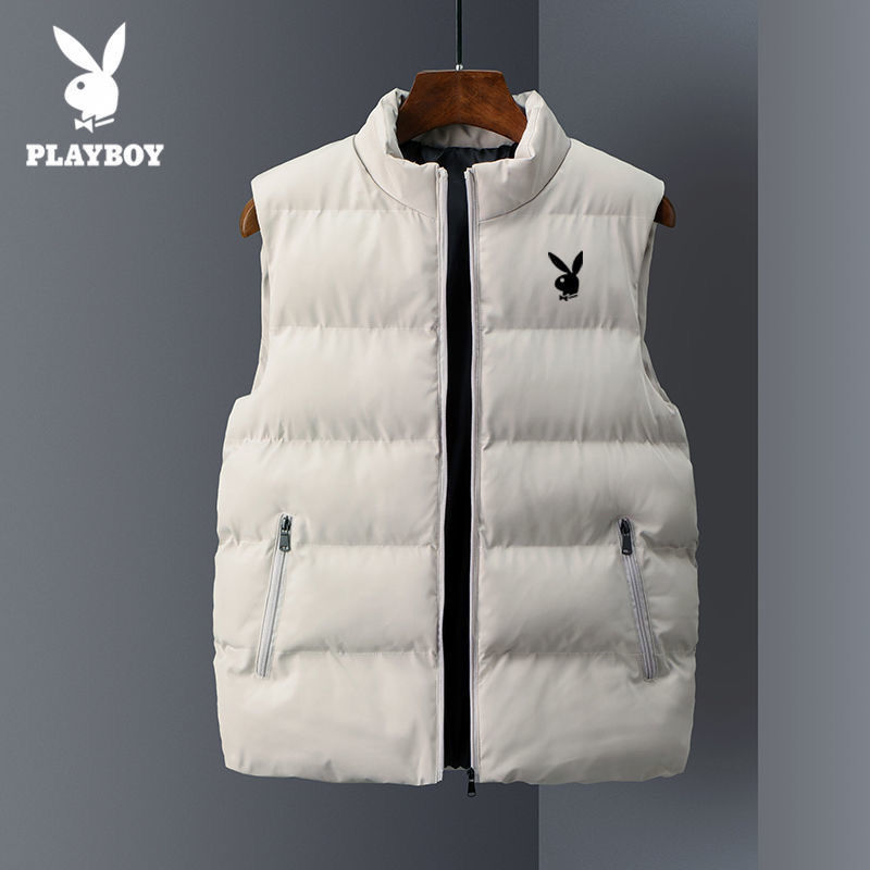 Autumn and winter new down cotton vest vest men's casual loose large size trend vest jacket